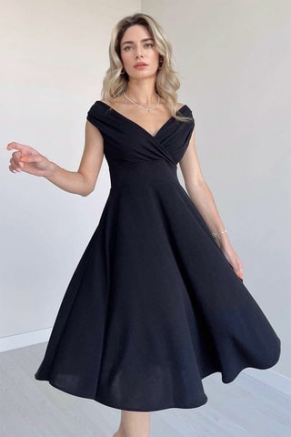 Robe patineuse - Noir