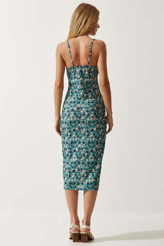 Robe fourreau - Vert