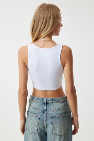 Crop top - Blanc