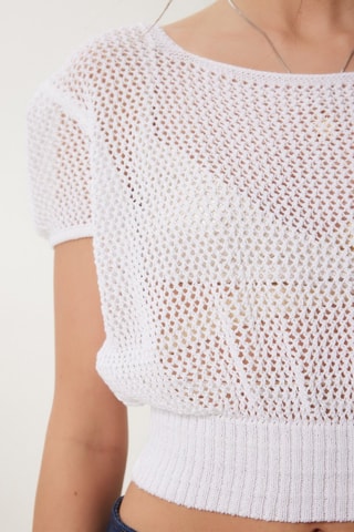 Crop top - Blanc