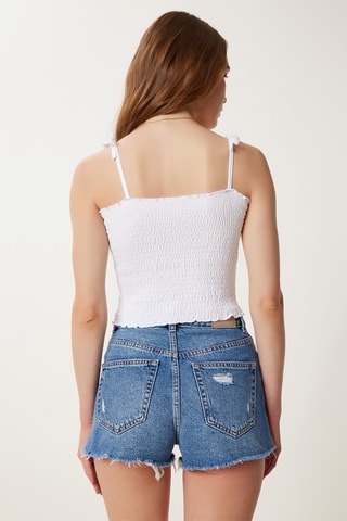 2 crops tops - Blanc et noir