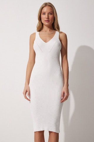 Robe pull - Blanc