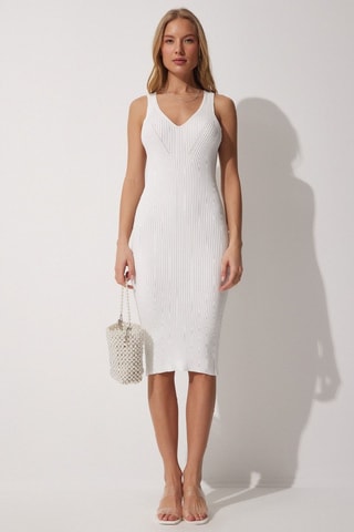 Robe pull - Blanc
