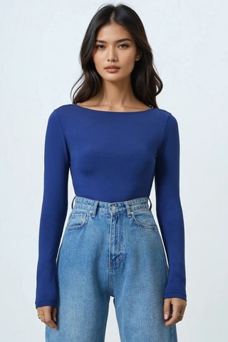 Top - Bleu