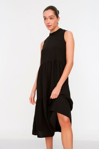 Robe midi - Noir