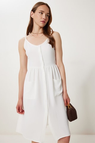 Robe chemise - Blanc