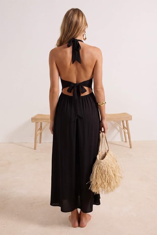 Robe de plage - Noir
