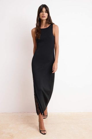 Robe longue - Noir