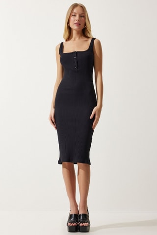 Robe droite - Noir