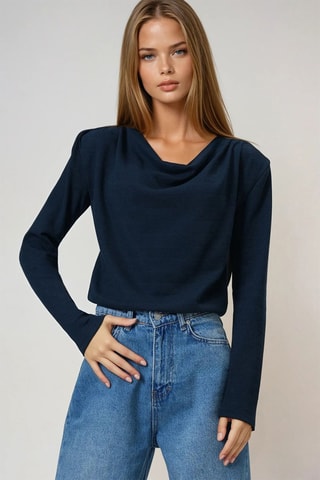 Top - Bleu