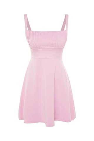 Robe trapèze - Rose