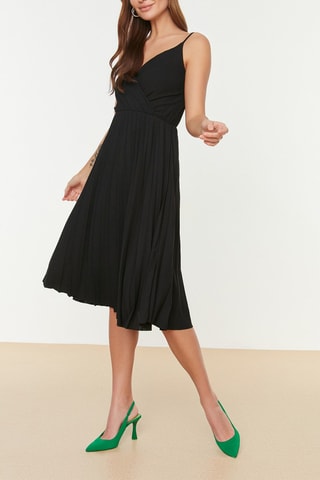 Robe volantée - Noir