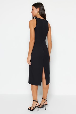 Robe midi - Noir