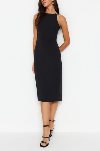 Robe midi - Noir