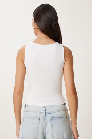 Crop top - Blanc