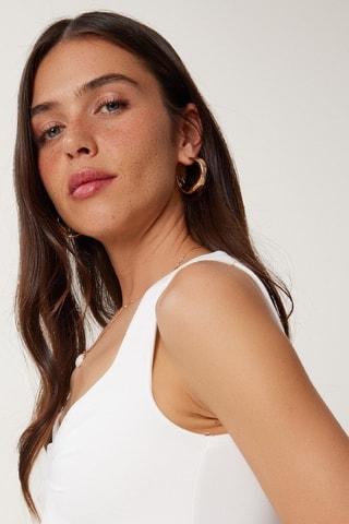 Crop top - Blanc