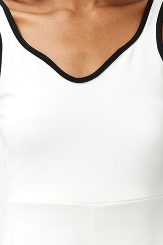 Robe patineuse - Blanc