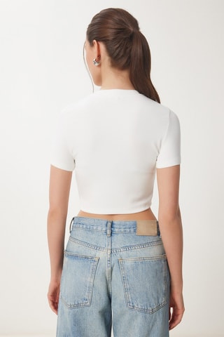 Crop top - Blanc