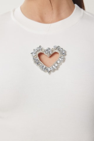 Crop top - Blanc