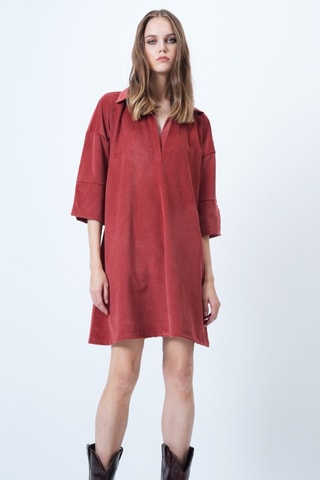 Robe droite - Rouge