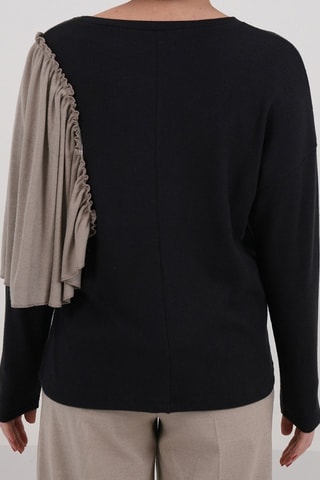 Top - Noir et gris