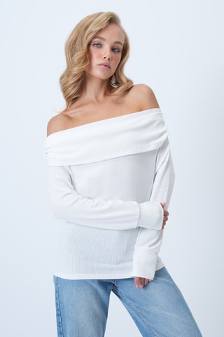 Top - Blanc