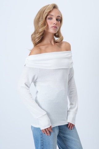 Top - Blanc