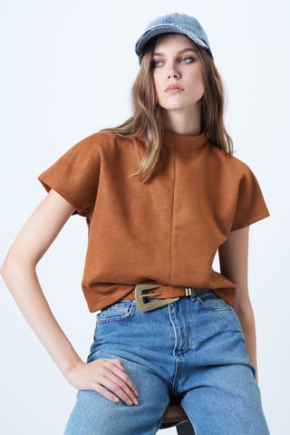 T-shirt - Marron