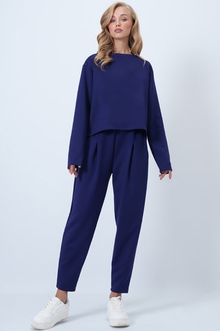 Sweat et pantalon - Bleu marine
