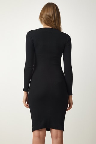 Robe fourreau - Noir