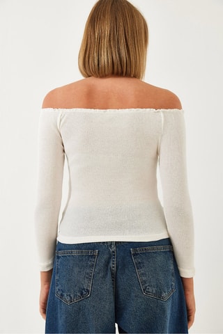 Top - Blanc
