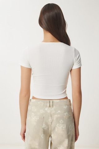 Crop top - Blanc