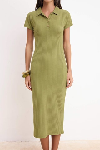 Robe polo - Vert