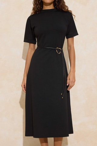 Robe midi - Noir