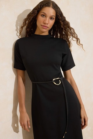 Robe midi - Noir