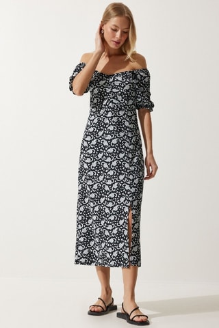 Robe droite - Gris