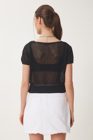 Crop top - Noir