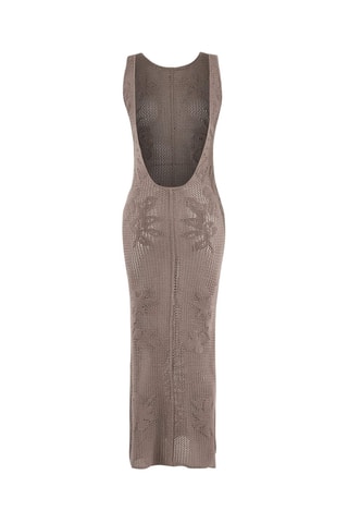 Robe de plage - Taupe