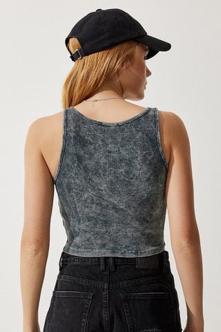 Crop top - Gris
