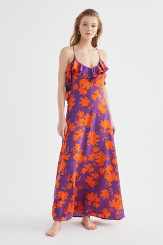 Robe longue - Violet