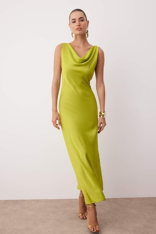 Robe longue - Vert