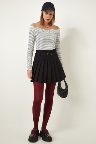 Top - Blanc et noir