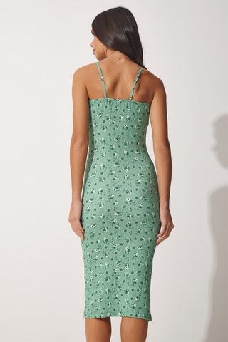 Robe droite - Vert