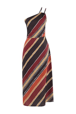 Robe midi - Multicolore