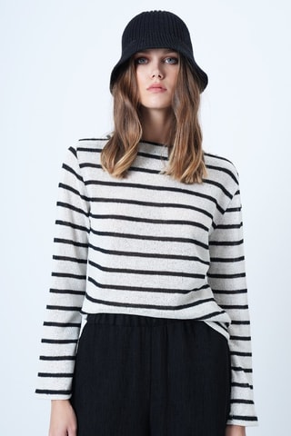 Pull - Blanc et noir