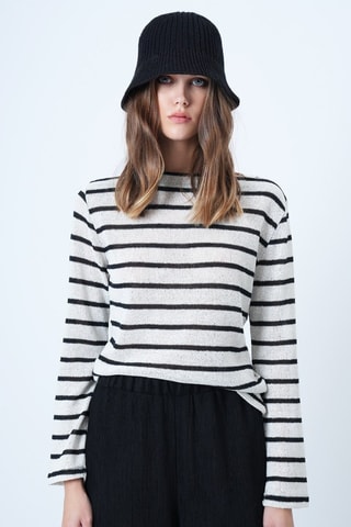 Pull - Blanc et noir