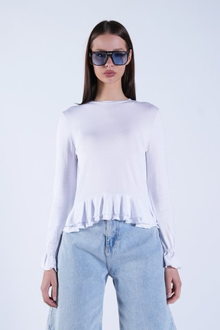 Top - Blanc