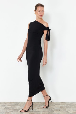 Robe fourreau - Noir