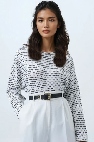Top - Blanc