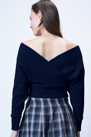 Top - Bleu marine